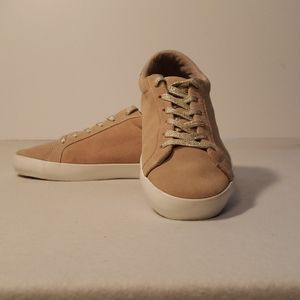 Women's Biege Suede Tennis Shoes sz 7.5 from GAP